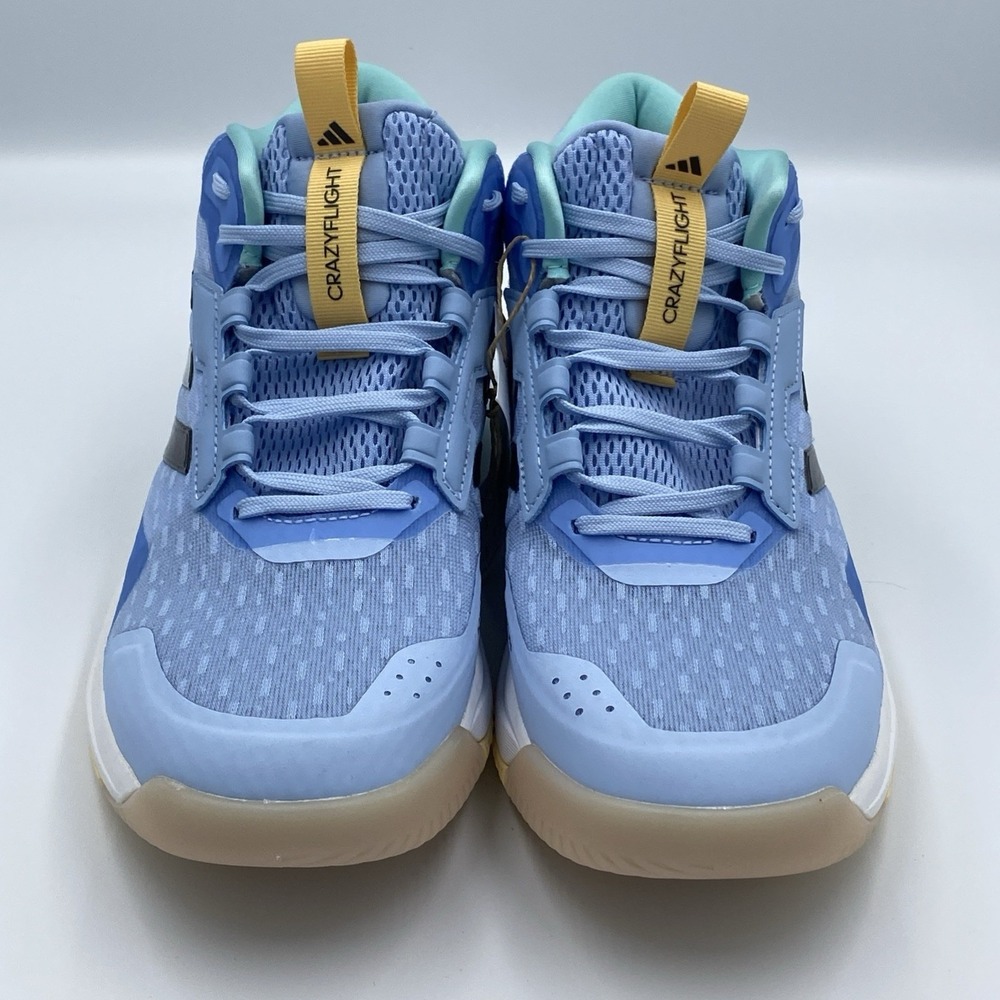 adidas Crazyflight 6 Mid WIndoor Volleyball Shoes Blue Women's 7.5 NWT HP7032 - Picture 3 of 8